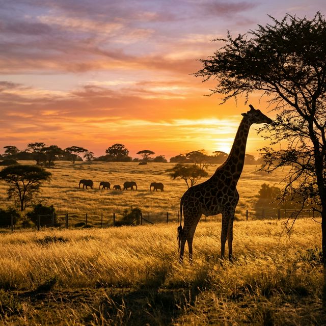 African savanna